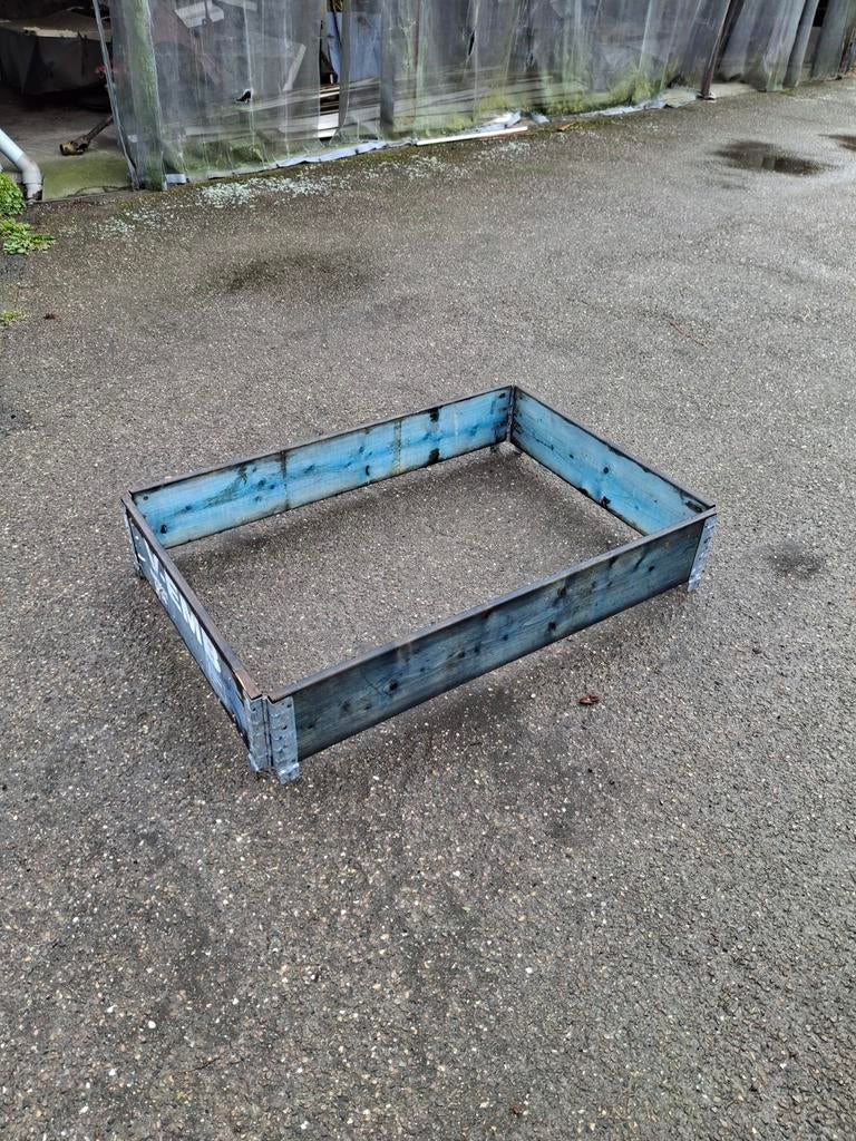 moestuinbak palletrand 8 euro. Euroformaat, Tuin en Terras, Bloembakken en Plantenbakken, Ophalen, Gebruikt, Minder dan 30 cm