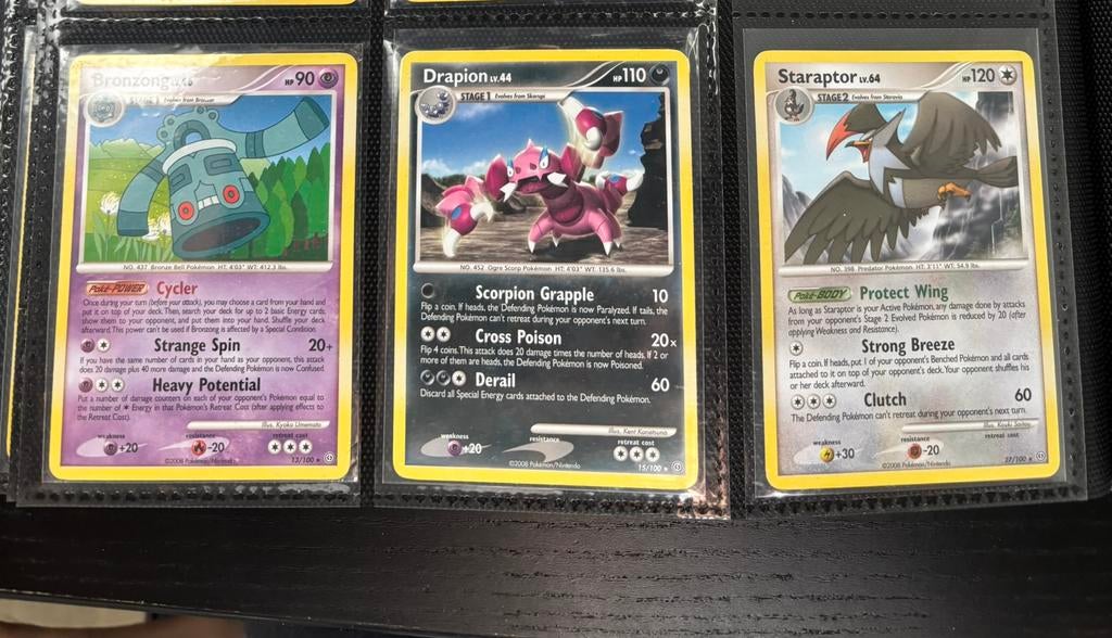 Pokémon Kaarten  Stormfront | GreatEncounters| Majestic Dawn, Ophalen of Verzenden, Zo goed als nieuw, Meerdere kaarten