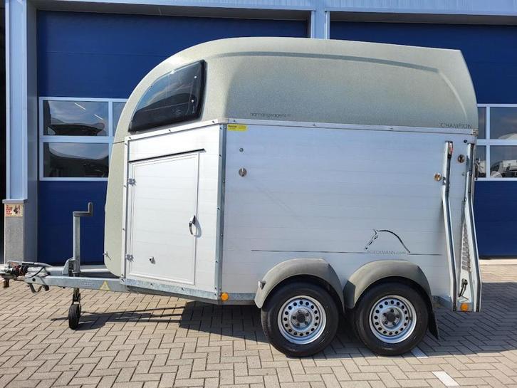 Bockmann Champion R Aluminium paardentrailer zadelkamer****, Dieren en Toebehoren, Paarden en Pony's | Trailers en Aanhangwagens