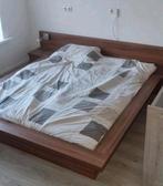 Futon bed, bedombouw. Japanse stijl bed, Ophalen, Bruin, Zo goed als nieuw, 180 cm