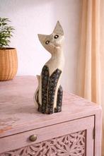 Decoratief kattenbeeld – handgemaakt, Ophalen of Verzenden