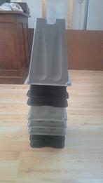 Bedklossen, Huis en Inrichting, Ophalen of Verzenden, Eenpersoons, Grijs