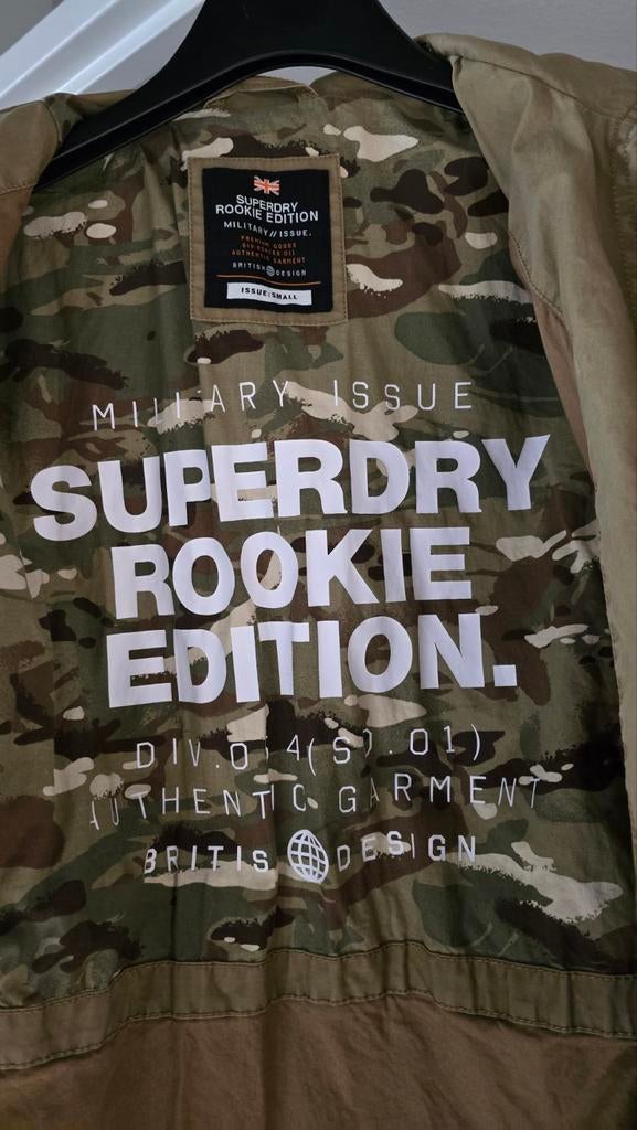 Superdry jack, Ophalen of Verzenden, Zo goed als nieuw, Beige