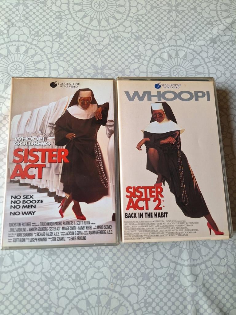 Videobanden sister act alleen afhalen, Alle leeftijden, Ophalen, Komedie