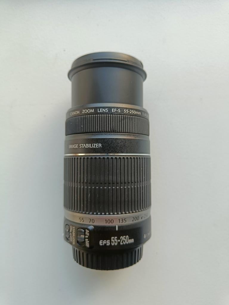 Canon EF-S 55-250mm cameralens, Audio, Tv en Foto, Fotografie | Lenzen en Objectieven, Ophalen, Zo goed als nieuw, Telelens