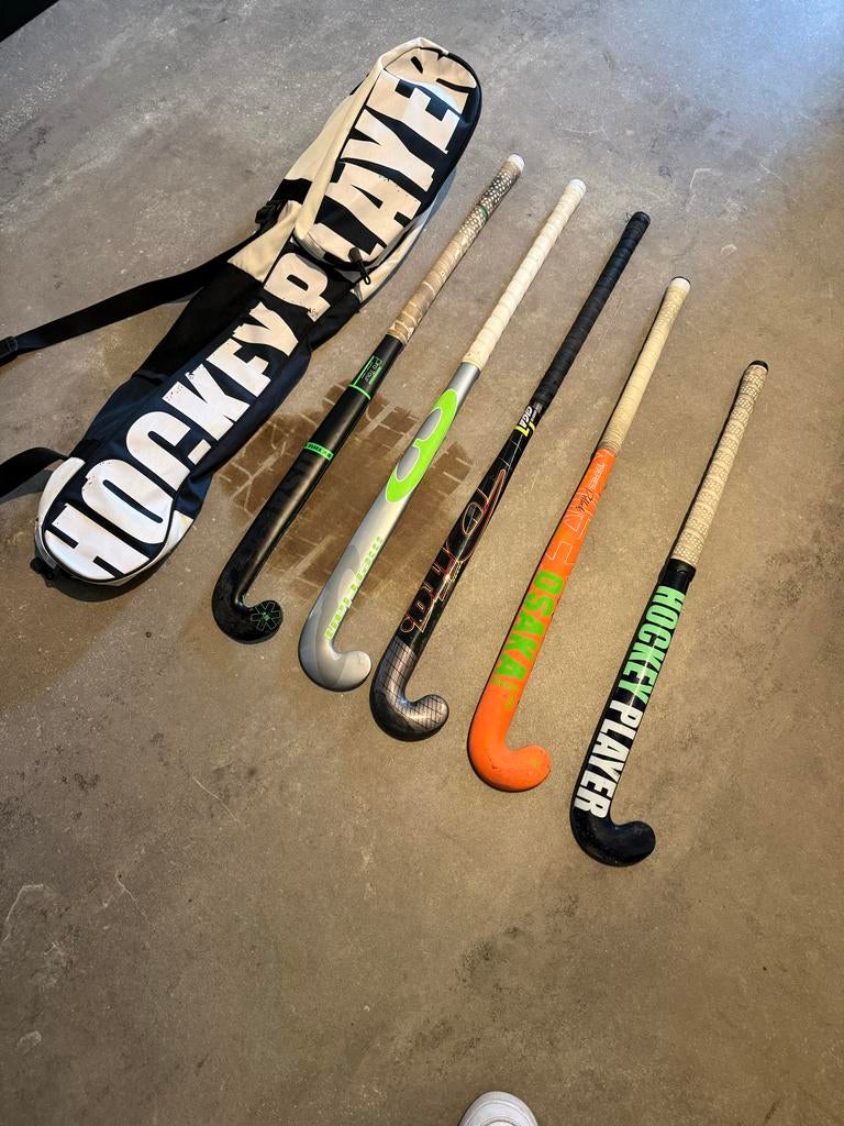 Hockeysticks en tas - Diverse merken en maten, Ophalen of Verzenden, Gebruikt, Stick