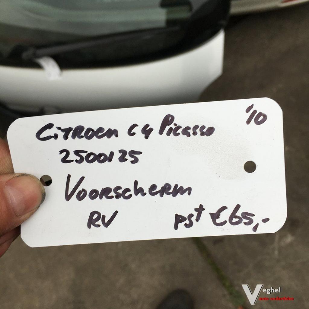 Citroen C4 Picasso 1.6 automaat 2010 2500125  Voorscherm Lin, Auto-onderdelen, Ophalen, Gebruikt, -, -