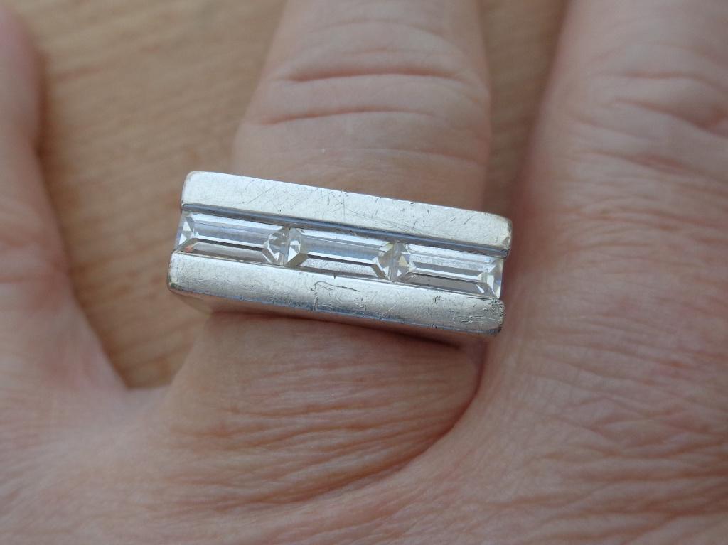 zilveren royale design ring van MEXX [436], Sieraden, Tassen en Uiterlijk, Ringen, Ophalen of Verzenden, Zo goed als nieuw, 17 tot 18
