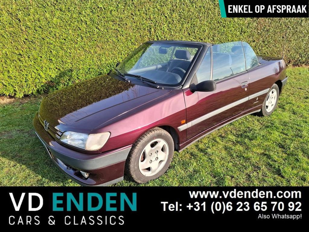Peugeot 306 Cabriolet 1.8 - 1996, Auto's, Oldtimers, Voorwielaandrijving, 101 pk, Overige kleuren, Cabriolet