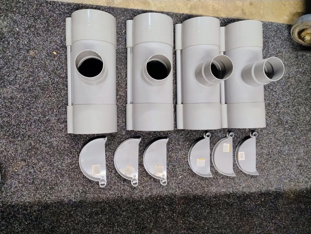 Mastgoot onderdelen, Pvc, Ophalen of Verzenden, Minder dan 2 meter, 80 mm of meer