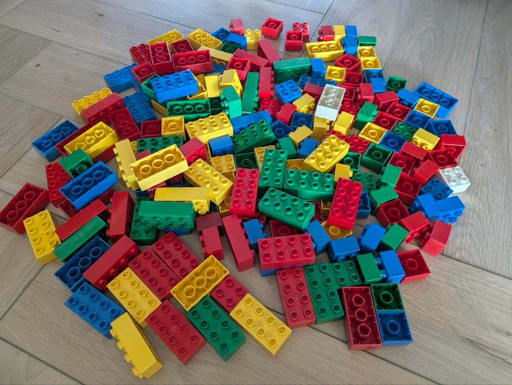 200 Duplo blokken, Ophalen of Verzenden, Zo goed als nieuw