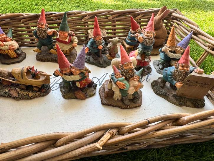 Rien Poortvliet beeldjes, Verzamelen, Beelden en Beeldjes, Zo goed als nieuw, Ophalen