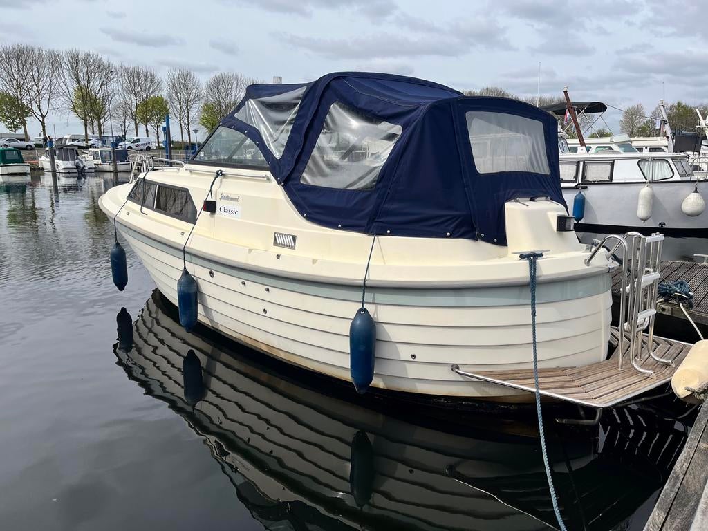 Spitsgatter Scand 25 Classic, Watersport en Boten, Motorboten en Motorjachten, Gebruikt, Polyester, 6 tot 9 meter, Diesel, Binnenboordmotor