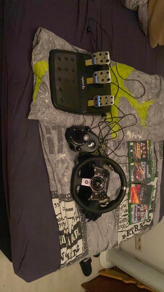 g920 xbox stuurwiel, Ophalen, Zo goed als nieuw