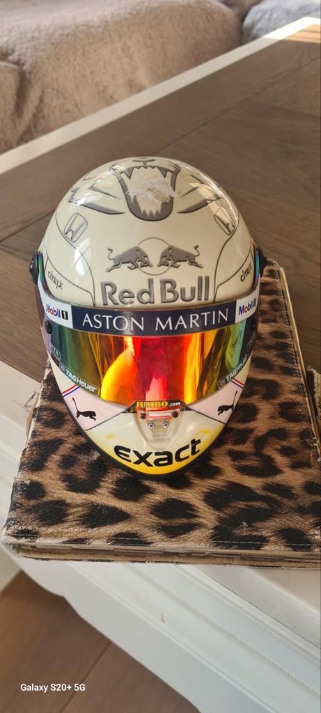 Max Verstappen 2021 Helm - Replica, Auto diversen, Autosport-onderdelen, Ophalen of Verzenden