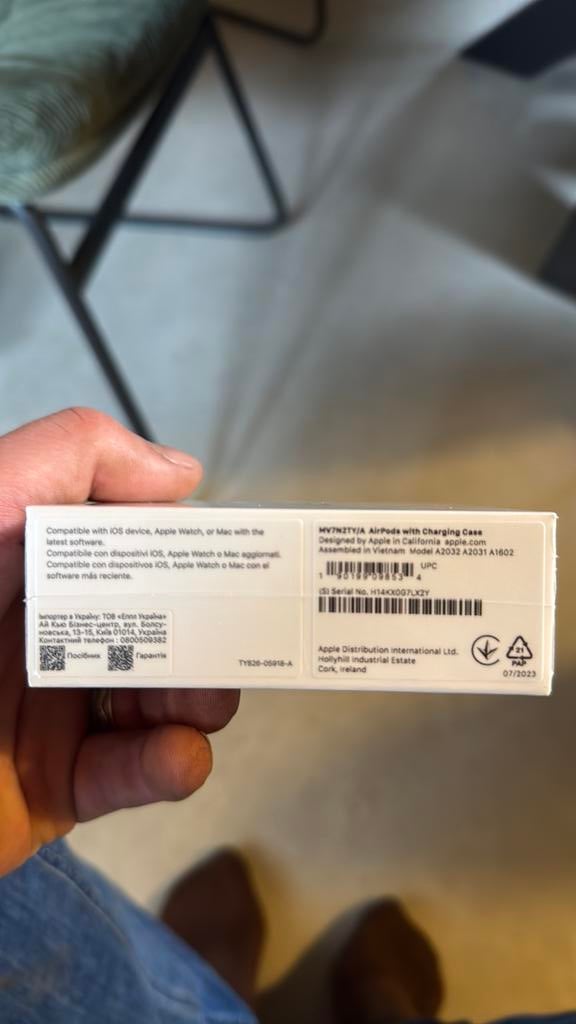 Airpods gen 1 nieuw in verpakking, Telecommunicatie, Mobiele telefoons | Batterijen en Accu's, Ophalen of Verzenden, Nieuw, Overige merken