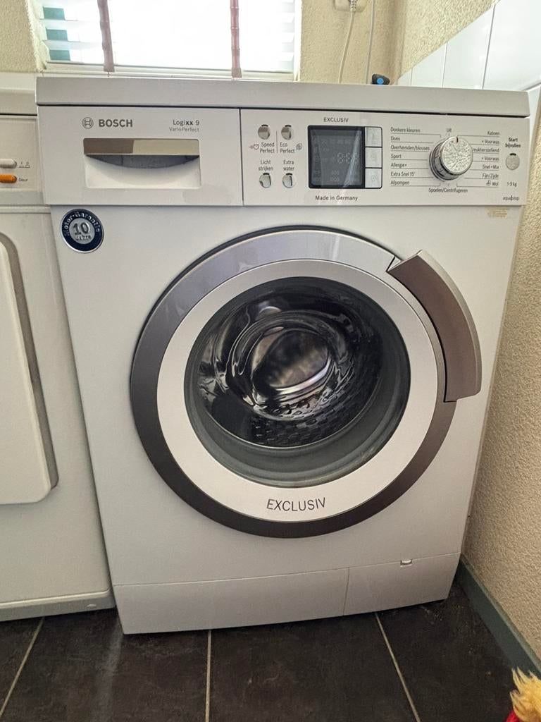 Bosch wasmachine was32495, Gebruikt, Voorlader, 85 tot 90 cm, 1200 tot 1600 toeren