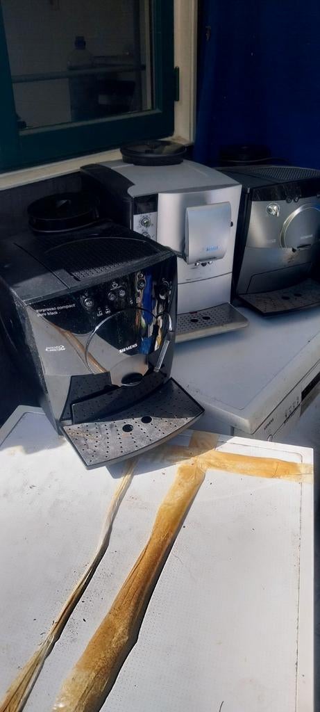 3  koffiemachine, Ophalen, Koffiemachine