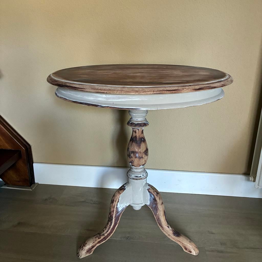 Wijntafel landelijke stijl, Ophalen, Gebruikt, Rond, 55 tot 75 cm