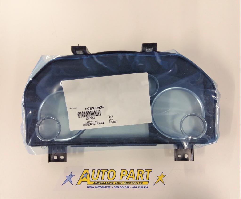Dodge Ram dashboard klok venster 2013-2018, Service@fcagroup.nl, Amerikaanse onderdelen, Nieuw, Postbus 203, 1170 AE Badhoevedorp