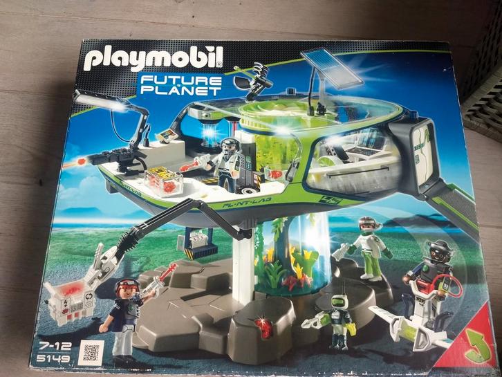 Z.g.a.n. Playmobil Future Planet Lab nr. 5149, Kinderen en Baby's, Speelgoed | Playmobil, Zo goed als nieuw, Complete set, Ophalen of Verzenden