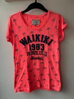 Roze hawaii palmbomen t-shirt Miss America maat XS, Maat 34 (XS) of kleiner, Ophalen of Verzenden, The Sting, Roze