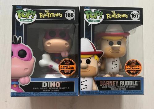 NFT Digital Flintstones duo, Verzamelen, Poppetjes en Figuurtjes, Zo goed als nieuw, Ophalen of Verzenden
