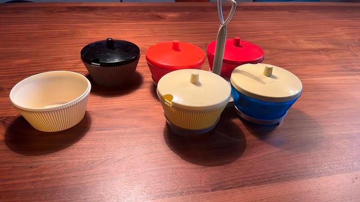 Turkstra Friese beschuit bakjes voor hagelslag, etc., Huis en Inrichting, Keuken | Keukenbenodigdheden, Gebruikt, Ophalen