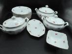 Antiek porselein Victoria servies Czechoslovakia., Antiek en Kunst, Ophalen of Verzenden
