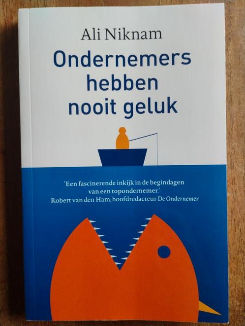 Siebe Huizinga - Ondernemers hebben nooit geluk, Boeken, Wetenschap, Zo goed als nieuw, Ophalen of Verzenden