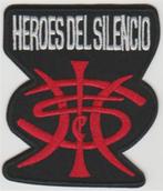 Héroes del Silencio stoffen opstrijk patch embleem, Ophalen of Verzenden, Nieuw, Kleding