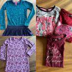 Pakketje meisjeskleding, shirts en jurken 122/128, Ophalen of Verzenden, Zo goed als nieuw, Maat 128