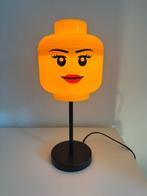 Lego lamp hoofd + zwarte lampenvoet, Huis en Inrichting, Lampen | Tafellampen, Ophalen of Verzenden, Nieuw, Minder dan 50 cm