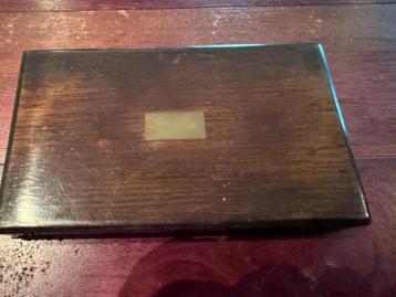 Vintage passerdoos, compleet, zeker vooroorlogs beschikbaar voor biedingen