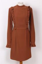 Herfst! Jurk Silvian Heach maat 40 (L), Kleding | Dames, Maat 38/40 (M), Bruin, Verzenden, Zo goed als nieuw