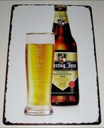 HERTOG JAN BIER : Metalen Bord Hertog Jan - Glas & Fles, Verzenden, Nieuw, Reclamebord, Plaat of Schild, Hertog Jan