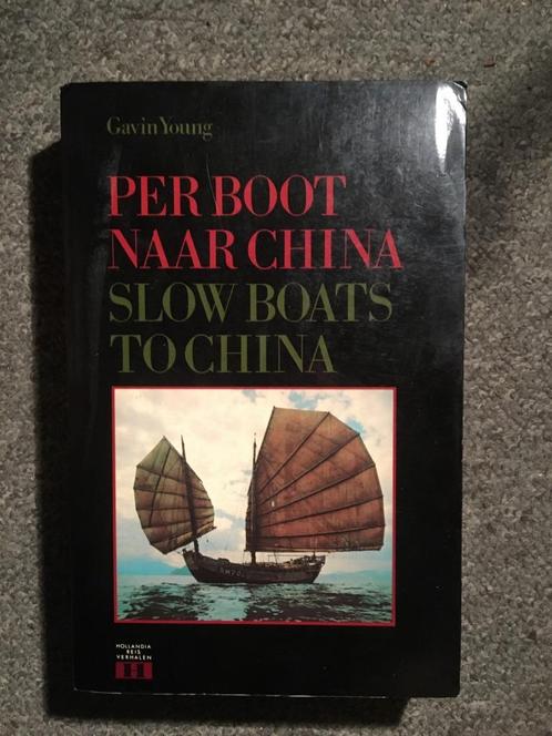 Per boot naar China ; door Gavin Young #Maritiem, Boeken, Reisverhalen, Gelezen, Azië, Ophalen of Verzenden