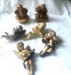 Vintage Gipsen Engeltjes Set, Antiek en Kunst, Ophalen of Verzenden