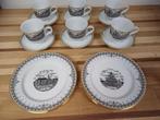 Servies Haarlem - 18 delig, Huis en Inrichting, Keuken | Servies, Ophalen of Verzenden, Zo goed als nieuw, Overige stijlen, Kop(pen) en/of Schotel(s)
