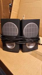 philips stereo pc speakers, Computers en Software, Pc speakers, Ophalen of Verzenden, Gebruikt