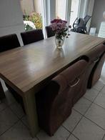 Eetkamer tafel, Ophalen, Gebruikt, 50 tot 100 cm, Vijf personen of meer