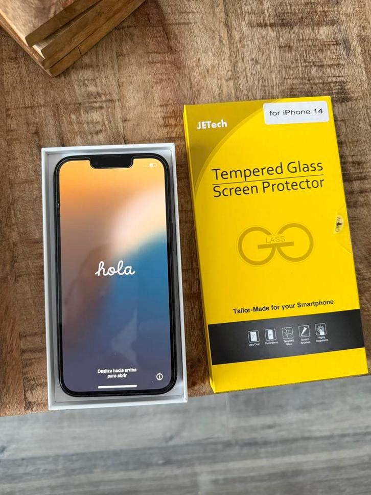 Apple Iphone 14, Telecommunicatie, Mobiele telefoons | Apple iPhone, Zo goed als nieuw, 128 GB, Zonder abonnement, iPhone 14, Zwart