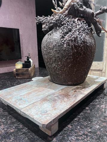 Houten Tray/Display voor Tafeldecoratie beschikbaar voor biedingen