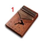 Kalimba Duimpiano 17 Tonen met Muziekboek en Accessoires, Muziek en Instrumenten, Ophalen of Verzenden, Nieuw, Melodische percussie