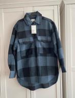 H&M oversized shacket XS nieuw met prijskaartje, Blauw, Nieuw, Ophalen of Verzenden, Jasje