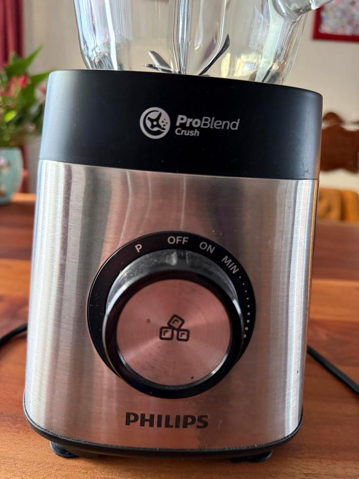 Philips ProBlend Crush Blender - Zo goed als nieuw!, Witgoed en Apparatuur, Blenders, Zo goed als nieuw, Blender, Ophalen of Verzenden