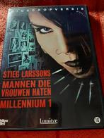 DVD - Stieg Larsson - Mannen die vrouwen haten - Millenium 1, Cd's en Dvd's, Dvd's | Thrillers en Misdaad, Actiethriller, Ophalen of Verzenden