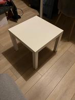 Ikea LACK bijzettafel wit 55x55cm, Huis en Inrichting, Tafels | Bijzettafels, Kunststof, Gebruikt, Vierkant, 55 tot 75 cm