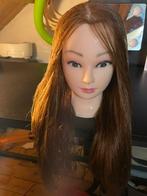 Oefenhoofd met haar - 30cm, Ophalen, Nieuw, Pruik of Haarverlenging