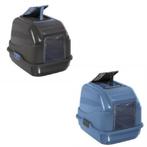 Kattenbak Easy cat met Kap  (Blauw of Mosgroen), Ophalen of Verzenden, Nieuw, Gesloten